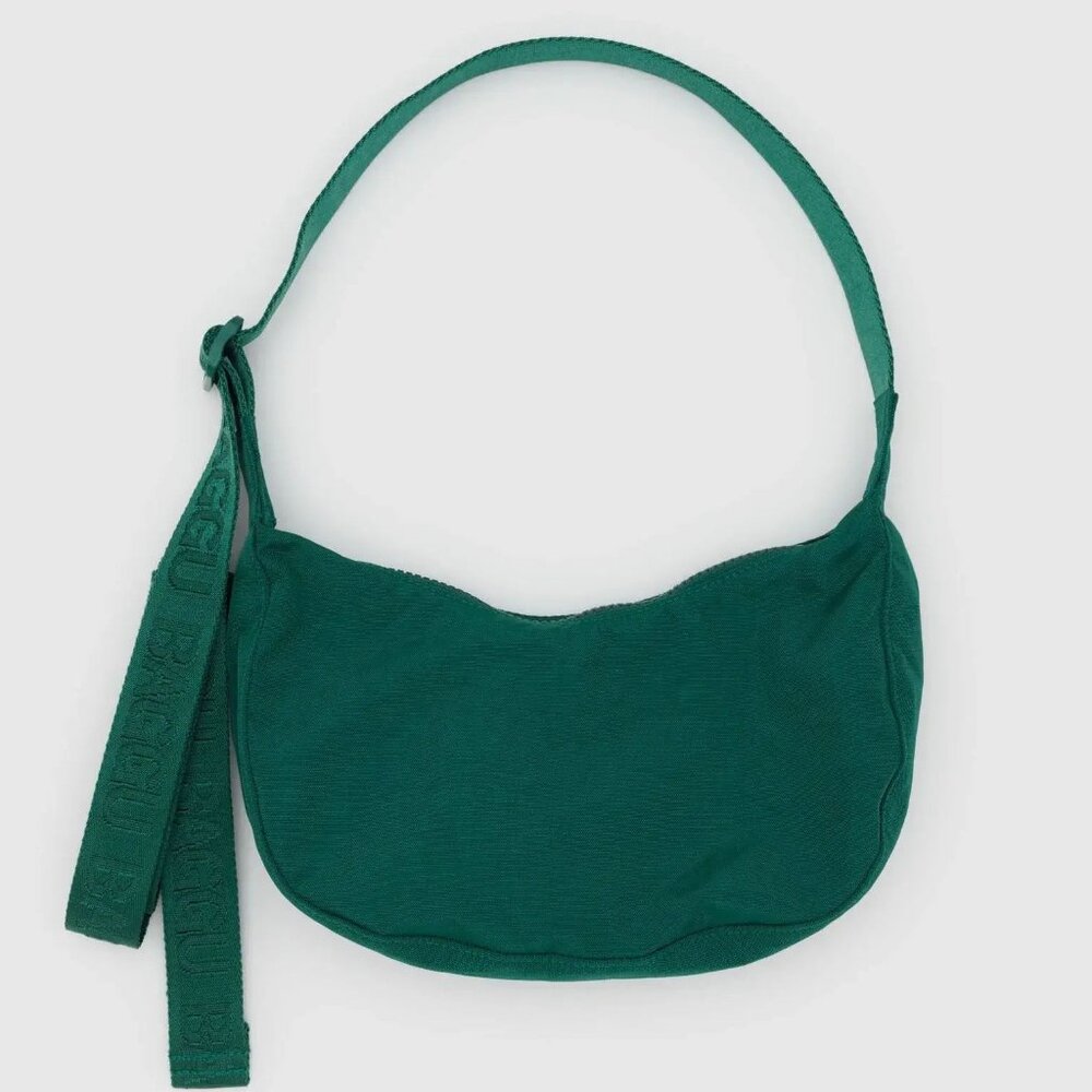 NWT Baggu Small Crescent Bag - Cypress